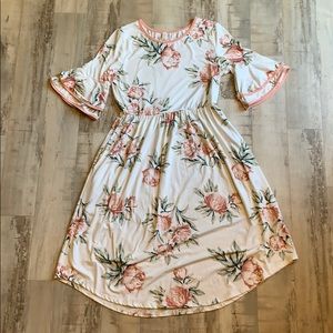 Floral Midi-Dress